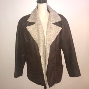 Northern Style genuine leather vintage Jacket